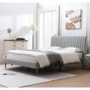 Modern Upholstered Platform Bed