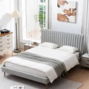 Modern Upholstered Platform Bed