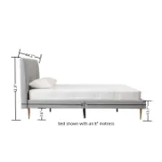Modern Upholstered Platform Bed