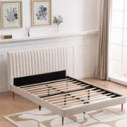 Modern Upholstered Platform Bed