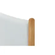 Japandi Style Boucle Upholstered Bed