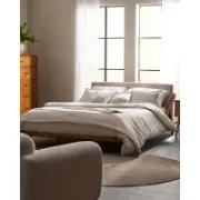 Modern Upholstered Platform Bed