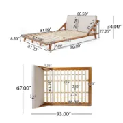 Modern Upholstered Platform Bed
