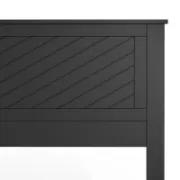 Solid Wood Platform Bed with Elegant Design