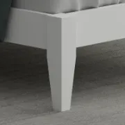 Solid Wood Platform Bed with Elegant Design
