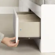 Storage Platform Bed with 3 Drawers