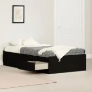 Storage Platform Bed with 3 Drawers