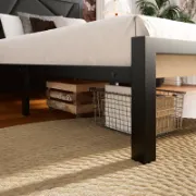 Leather Bed