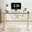 Home Office Height Adjustable Standing Desk with Drawer