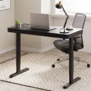 Home Office Height Adjustable Standing Desk with Drawer