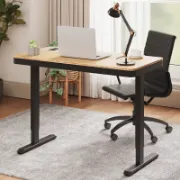 Home Office Height Adjustable Standing Desk with Drawer