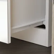 Wardrobe Closet with Mirror Doors and Drawers