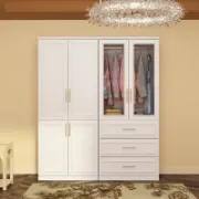 6-Door Wardrobe with Drawers