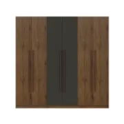 A practical and modern 3-section wardrobe
