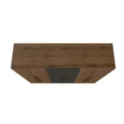 A practical and modern 3-section wardrobe