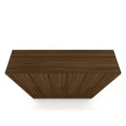 A practical and modern 3-section wardrobe