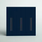A practical and modern 3-section wardrobe