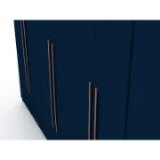 A practical and modern 3-section wardrobe
