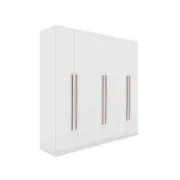 A practical and modern 3-section wardrobe