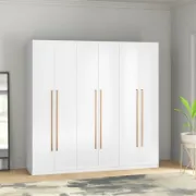 A practical and modern 3-section wardrobe