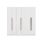 A practical and modern 3-section wardrobe