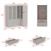 Corner Wardrobe
