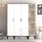 Multi-Shelf Wardrobe