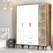 Multi-Shelf Wardrobe