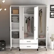 Multi-Shelf Wardrobe