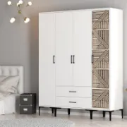Multi-Shelf Wardrobe