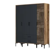 Multi-Shelf Wardrobe