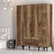 Multi-Shelf Wardrobe
