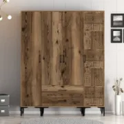 Multi-Shelf Wardrobe
