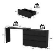 Modern Double Dresser Unit