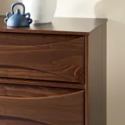Solid Wood Double Dresser with Modern Design