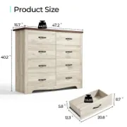 8-Drawer Dresser