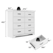 8-Drawer Dresser