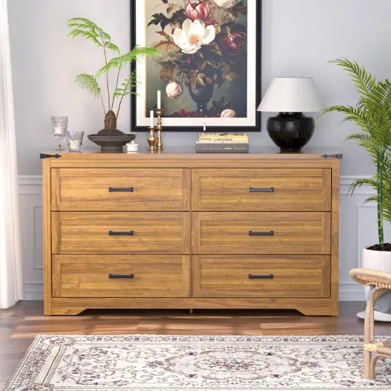6-Drawer Double Dresser