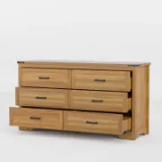 6-Drawer Double Dresser