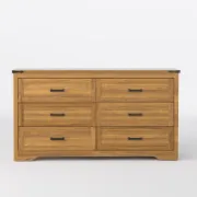 6-Drawer Double Dresser