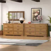 6-Drawer Double Dresser