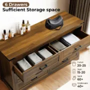 6-Drawer Double Dresser