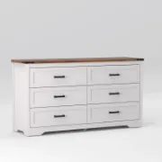 6-Drawer Double Dresser
