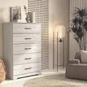 5 Drawer Modern Dresser