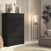 5 Drawer Modern Dresser