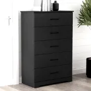 5 Drawer Modern Dresser