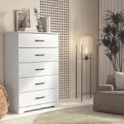 5 Drawer Modern Dresser