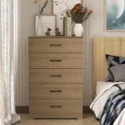 5 Drawer Modern Dresser