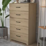 5 Drawer Modern Dresser