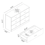 6-Drawer Dresser